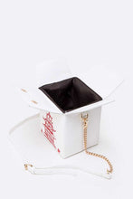 Load image into Gallery viewer, Chinese Take Out Box Fashion Clutch-
