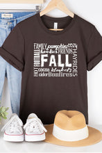 Load image into Gallery viewer, Fall Family Pumpkins Block Graphic Tee
