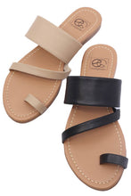 Load image into Gallery viewer, Toe ring Slide Sandal
