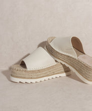 Load image into Gallery viewer, OASIS SOCIETY Ivy - Espadrille Platform Slide
