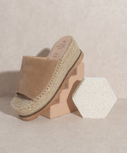 Load image into Gallery viewer, OASIS SOCIETY Ivy - Espadrille Platform Slide
