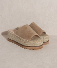 Load image into Gallery viewer, OASIS SOCIETY Ivy - Espadrille Platform Slide
