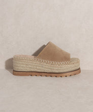 Load image into Gallery viewer, OASIS SOCIETY Ivy - Espadrille Platform Slide
