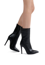 Load image into Gallery viewer, MICAH POINTED STILETTO HIGH ANKLE BOOTS
