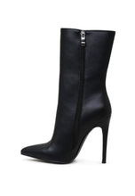 Load image into Gallery viewer, MICAH POINTED STILETTO HIGH ANKLE BOOTS
