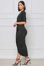 Load image into Gallery viewer, V neck plunge dress
