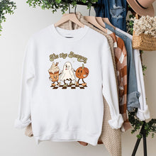 Load image into Gallery viewer, Checkered Fall Tis The Season Graphic Sweatshirt
