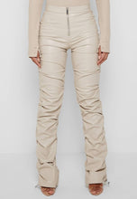 Load image into Gallery viewer, SAND LEATHER PANTS
