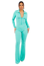 Load image into Gallery viewer, SEXY LONG MINT MAXI JUMPSUIT
