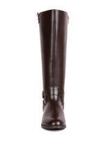 Load image into Gallery viewer, Renny Buckle Strap Embellished Calf Boots
