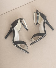 Load image into Gallery viewer, OASIS SOCIETY Dublin - Metal Stud Open Toe Heels
