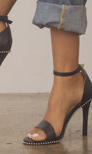 Load image into Gallery viewer, OASIS SOCIETY Dublin - Metal Stud Open Toe Heels
