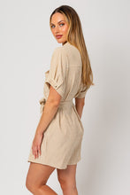 Load image into Gallery viewer, Half Sleeve Button Down Shirt Dress
