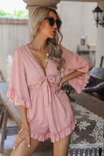 Load image into Gallery viewer, Ruffled trim Romper
