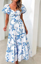 Load image into Gallery viewer, Puff sleeve maxi dress
