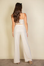 Load image into Gallery viewer, Bustier Cami Top &amp; Slant Straight Pants
