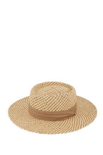 Load image into Gallery viewer, Straw Weave Floppy Brim Sun Hat
