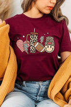 Load image into Gallery viewer, Boujee Cute Football Graphic Tee
