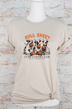 Load image into Gallery viewer, Bull Sheet Cow Lover Club Graphic Tee, T Shirt
