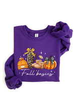 Load image into Gallery viewer, Fall Basics Graphic Fleece Sweatshirts
