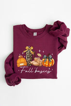 Load image into Gallery viewer, Fall Basics Graphic Fleece Sweatshirts
