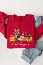 Load image into Gallery viewer, Fall Basics Graphic Fleece Sweatshirts
