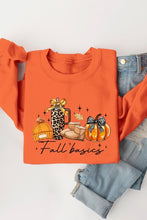 Load image into Gallery viewer, Fall Basics Graphic Fleece Sweatshirts
