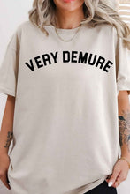 Load image into Gallery viewer, VERY DEMURE OVERSIZED GRAPHIC TEE
