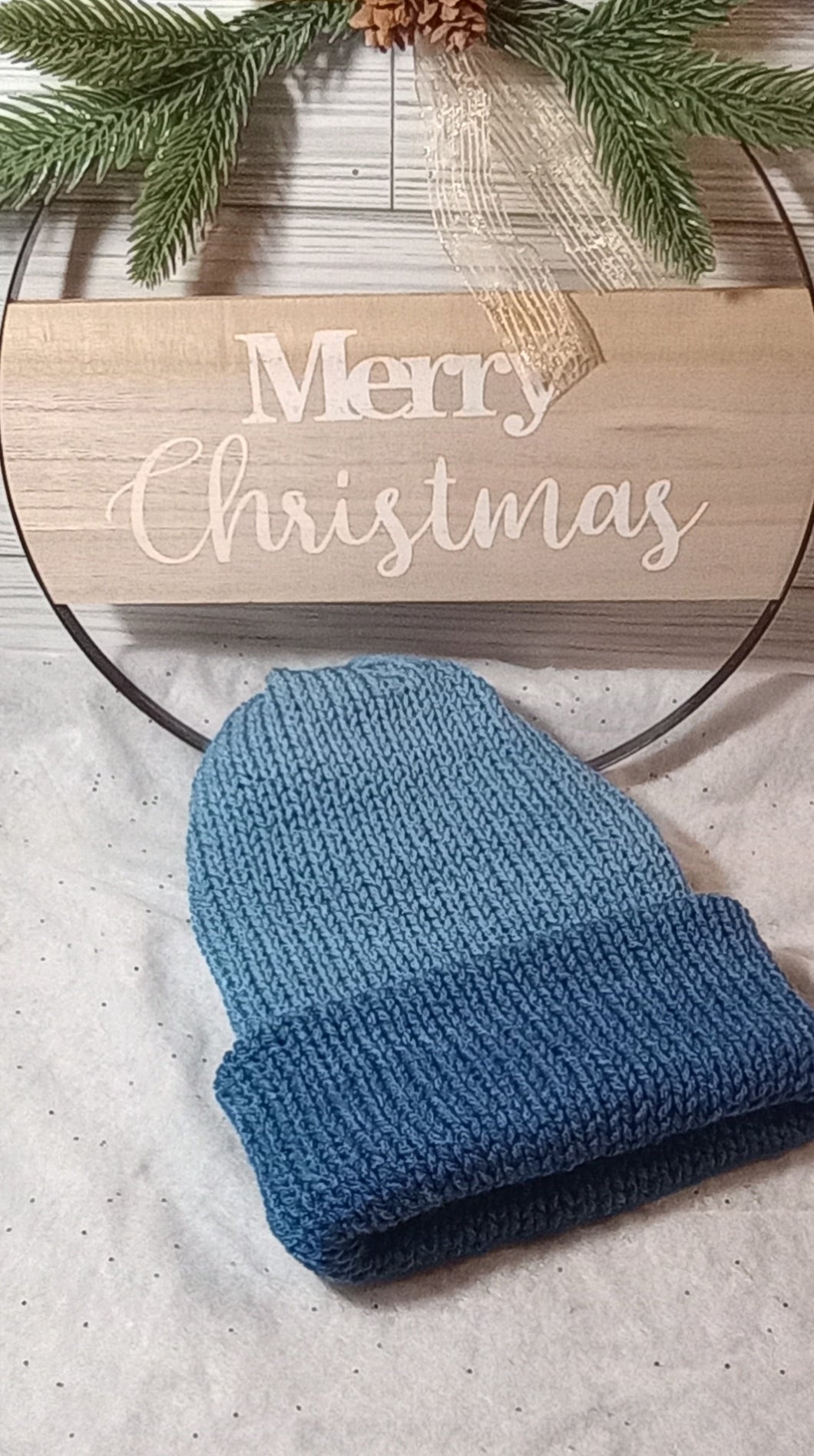Blue Ombre Beanie
