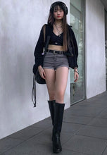 Load image into Gallery viewer, Renny Buckle Strap Embellished Calf Boots
