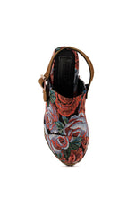 Load image into Gallery viewer, MURAL Tapestry Handcrafted Clogs
